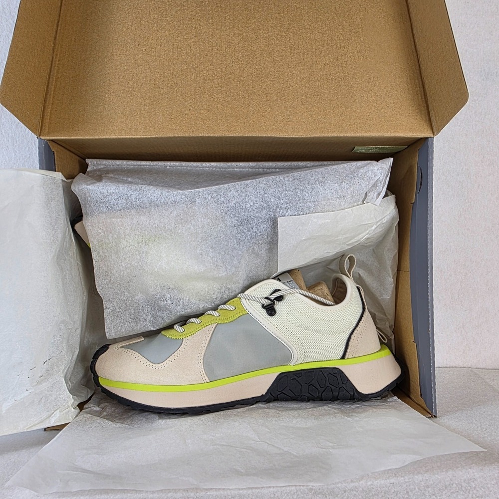 Palladium Troop Runner Sneakers Men's 10 Women's 11.5 Cream White Black NIB